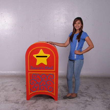 Santa's Mailbox Life Size Statue - LM Treasures 