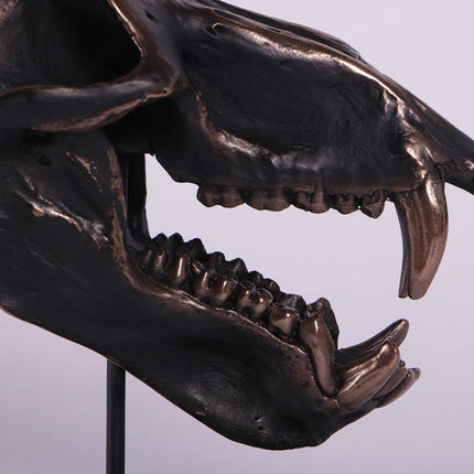 Monkey Baboon Skull Life Size Statue - LM Treasures 