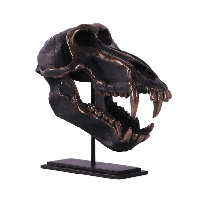 Monkey Baboon Skull Life Size Statue - LM Treasures 