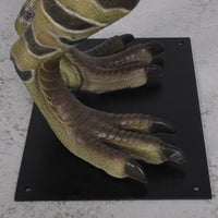 Dilong Paradoxus Dinosaur Life Size Statue - LM Treasures 