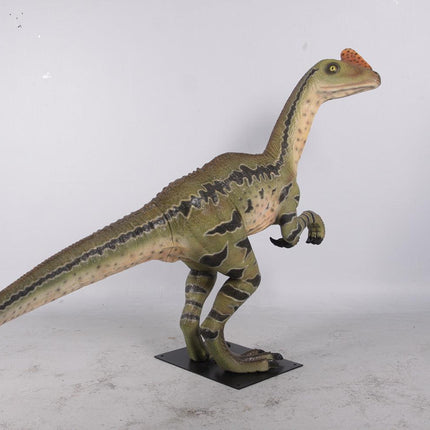 Dilong Paradoxus Dinosaur Life Size Statue - LM Treasures 