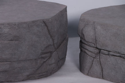 Rock Table Chair Life Size Statue - LM Treasures 