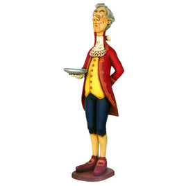Funny Butler  Life Size Statue - LM Treasures 