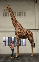 Full Size Giraffe Life Size Statue - LM Treasures 