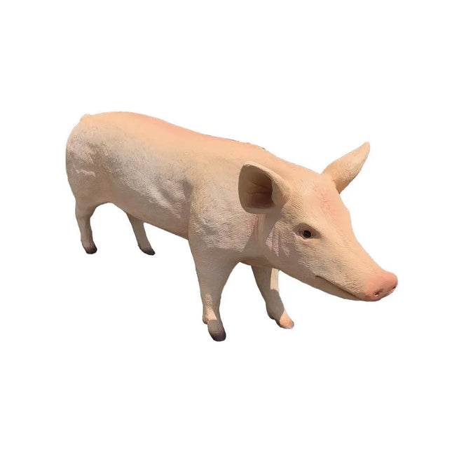 Pig Standing Life Size Statue LM Treasures - A