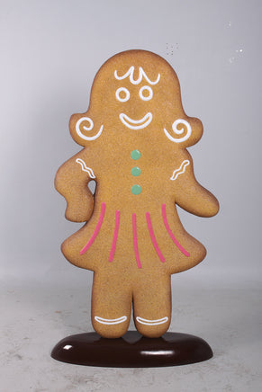 Gingerbread Family Set Cookie Display Prop Decor Statue - LM Treasures 
