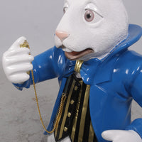 Nivens The Rabbit From Alice In Wonderland Life Size Statue - LM Treasures 