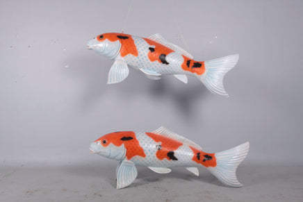 Koi Fish Life Size Statue - LM Treasures 