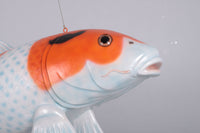 Koi Fish Life Size Statue - LM Treasures 