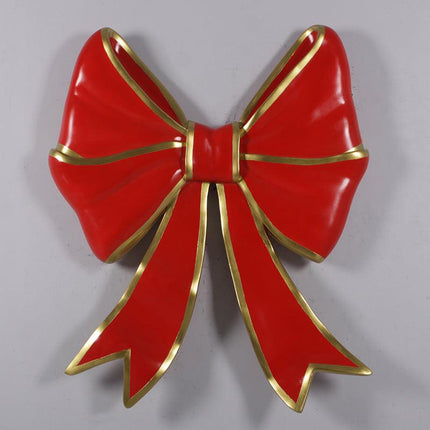 Hanging Red Ribbon Over Sized Statue - LM Treasures 