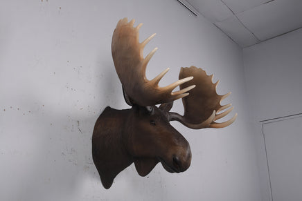 Moose Head Life Size Statue - LM Treasures 