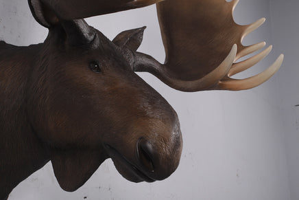Moose Head Life Size Statue - LM Treasures 