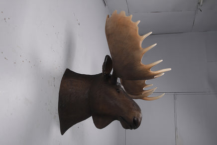 Moose Head Life Size Statue - LM Treasures 