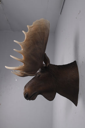 Moose Head Life Size Statue - LM Treasures 