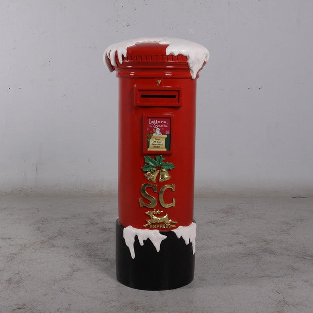 Small Santa's Mailbox Statue - LM Treasures 