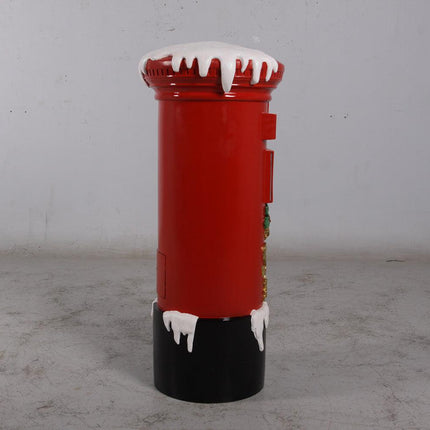 Small Santa's Mailbox Statue - LM Treasures 
