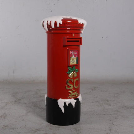 Small Santa's Mailbox Statue - LM Treasures 