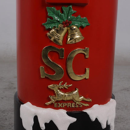 Small Santa's Mailbox Statue - LM Treasures 