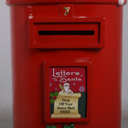 Small Santa's Mailbox Statue - LM Treasures 