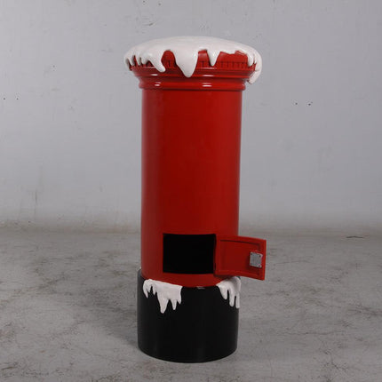 Small Santa's Mailbox Statue - LM Treasures 
