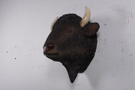 Buffalo American Bison Head Life Size Statue - LM Treasures 