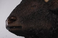 Buffalo American Bison Head Life Size Statue - LM Treasures 