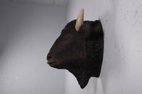 Buffalo American Bison Head Life Size Statue - LM Treasures 