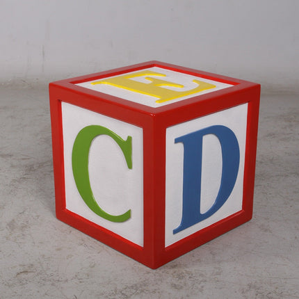 Letter Block Alphabet 18" Over Sized Statue - LM Treasures 