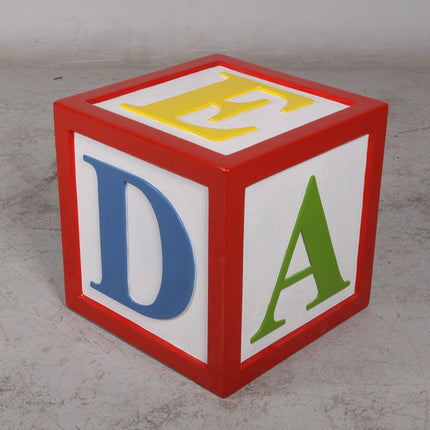 Letter Block Alphabet 18" Over Sized Statue - LM Treasures 