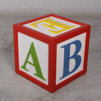 Letter Block Alphabet 18" Over Sized Statue - LM Treasures 
