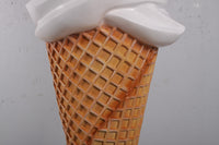 Soft Serve Vanilla Ice Cream Over Sized Statue - LM Treasures 