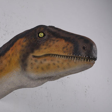 Theropod Dinosaur Head Life Size Statue - LM Treasures 