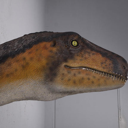 Theropod Dinosaur Head Life Size Statue - LM Treasures 