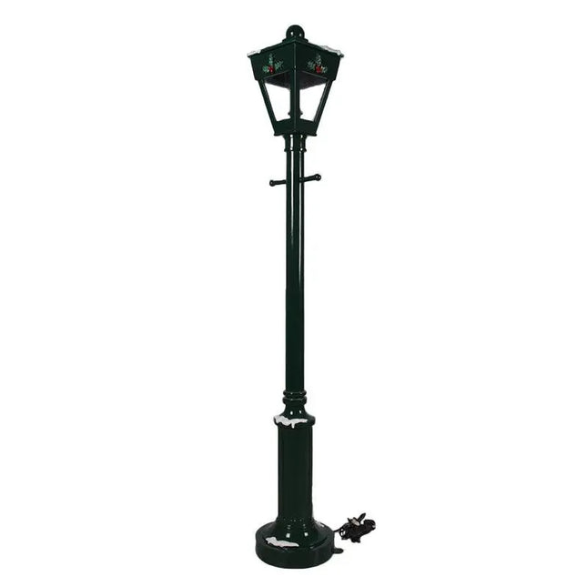 Green Lamp Post Life Size Statue - LM Treasures
