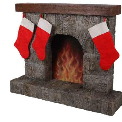 Fireplace Stocking Holder Statue - LM Treasures 