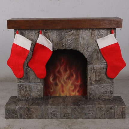 Fireplace Stocking Holder Statue - LM Treasures 
