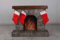 Fireplace Stocking Holder Statue - LM Treasures 