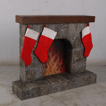 Fireplace Stocking Holder Statue - LM Treasures 