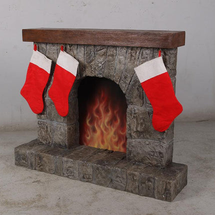 Fireplace Stocking Holder Statue - LM Treasures 