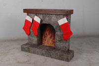 Fireplace Stocking Holder Statue - LM Treasures 