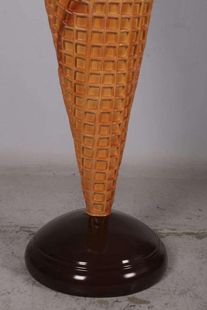 Soft Serve Mint Green Ice Cream Over Sized Statue - LM Treasures 