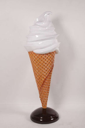 Soft Serve Plain Vanilla Ice Cream Over Sized Statue - LM Treasures 