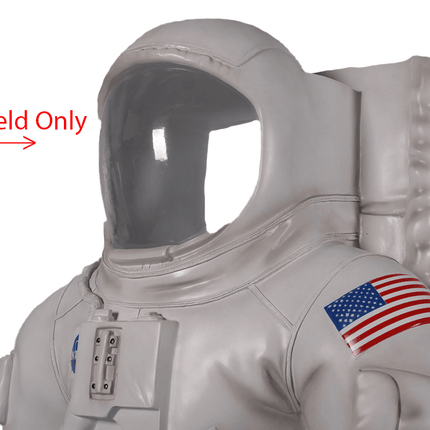 Extra Face Shield For Astronaut Photo Op Life Size Statue - LM Treasures 