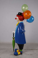 Clown With Balloons Life Size Statue - LM Treasures 