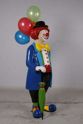 Clown With Balloons Life Size Statue - LM Treasures 