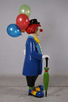 Clown With Balloons Life Size Statue - LM Treasures 