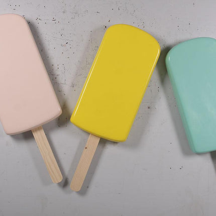 Small Hanging Mint Green Ice Cream Popsicle Statue - LM Treasures 