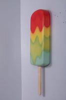 Hanging Rainbow Ice Cream Popsicle Over Sized Statue - LM Treasures 