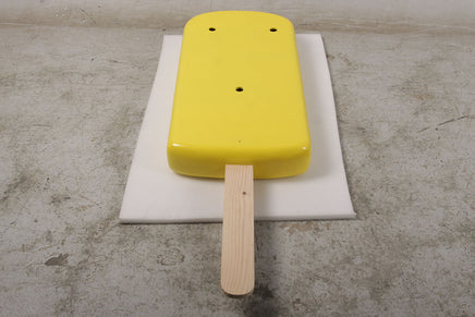 Small Hanging Yellow Ice Cream Popsicle Statue - LM Treasures 