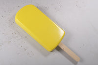 Small Hanging Yellow Ice Cream Popsicle Statue - LM Treasures 